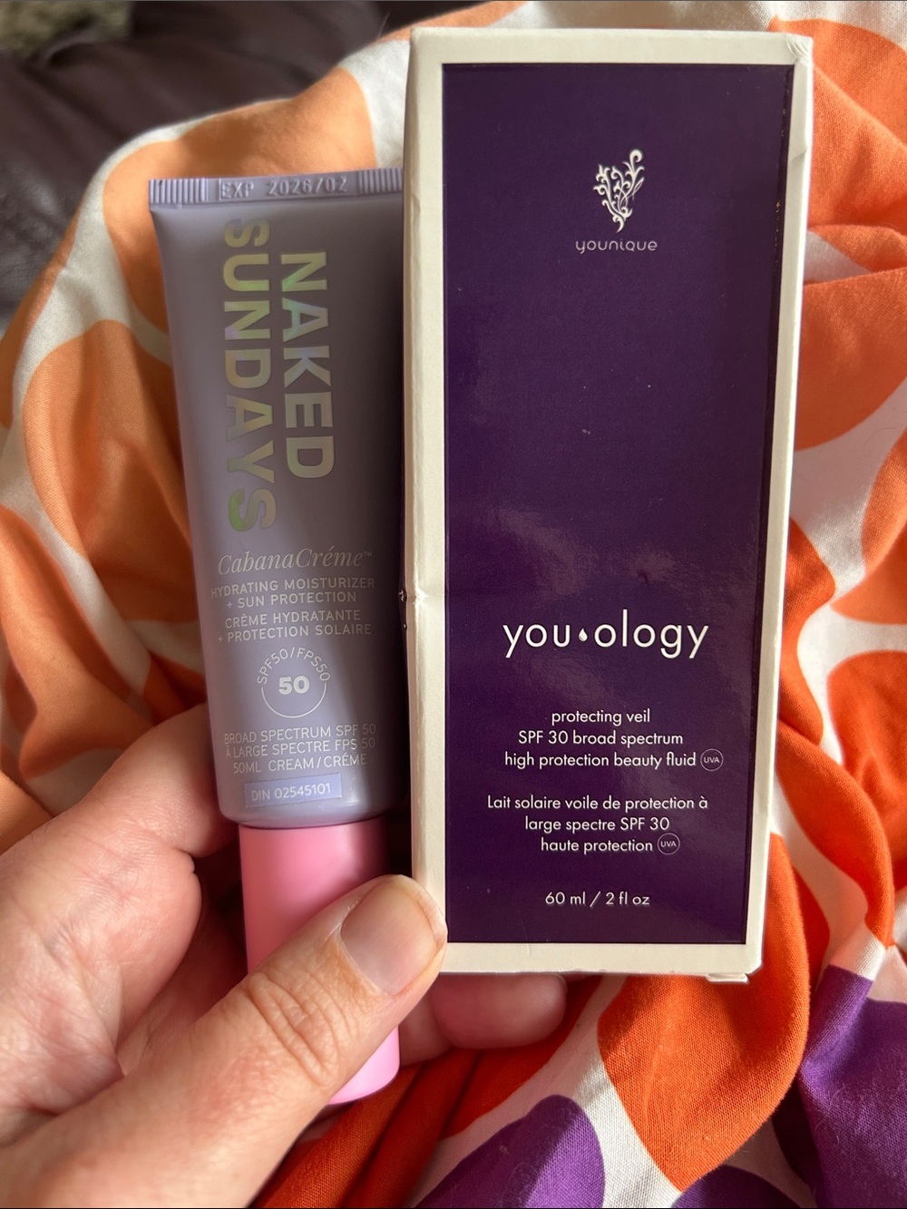 NAK Naked Sundays Lavender & Pink Suncare Duo